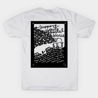 Support Your Postal Service T-Shirt